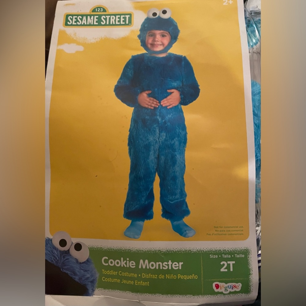 Cookie Monster costume 2T